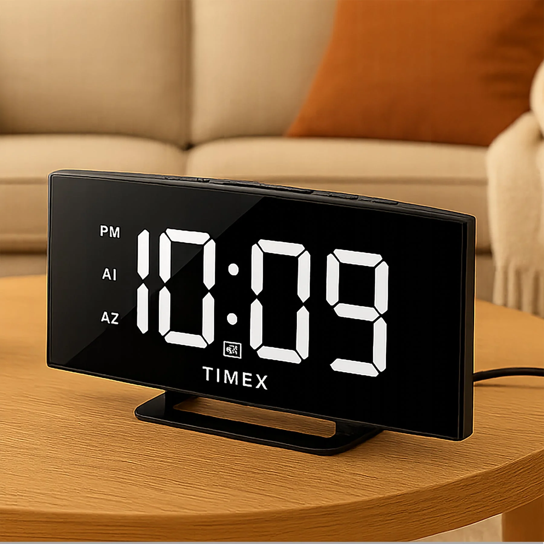 Timex Alarm Clock with Large Display and Battery Backup (T334) - Image 5